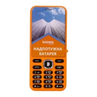 Мобiльний телефон Sigma X-style 31 Power Orange