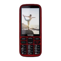 Мобiльний телефон Sigma Comfort 50 Optima Red