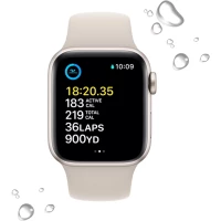 Смарт-годинник Apple Watch SE GPS 40mm Starlight (MNJP3UL/A)