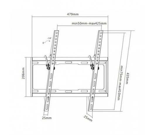 Кронштейн для телевизора UniBracket BZ01-41