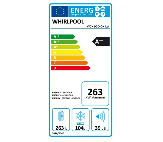 Холодильник Whirlpool W7X 92O OX UA