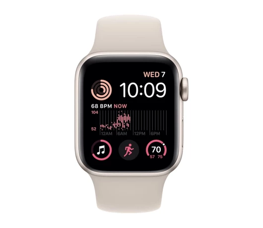 Смарт-годинник Apple Watch SE GPS 40mm Starlight (MNJP3UL/A)