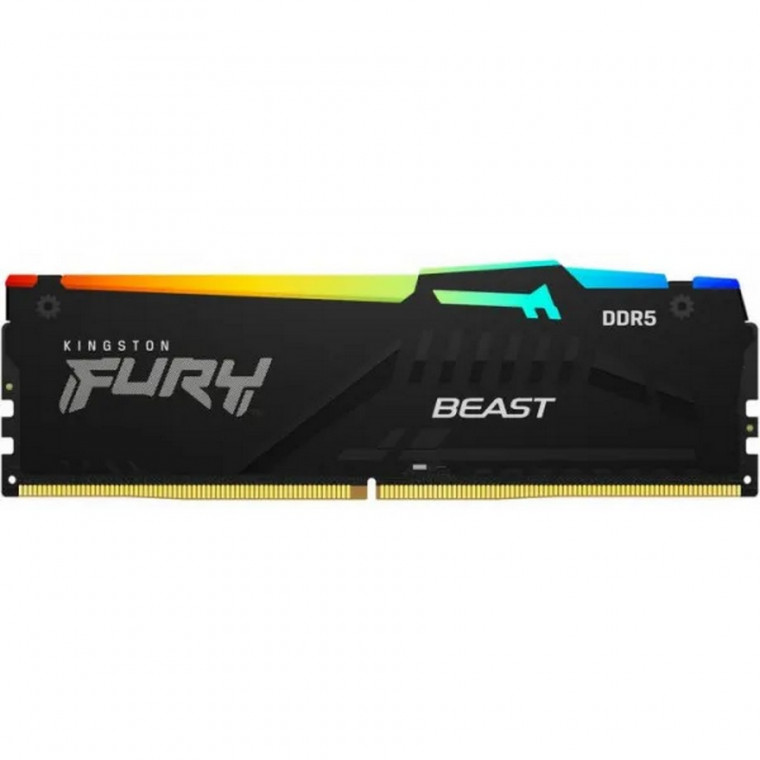 Пам'ять ПК Kingston DDR5 16GB 5600 FURY Beast RGB (KF556C36BBEA-16)
