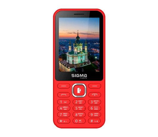 Мобильный телефон Sigma X-style 31 Power Type-C Red