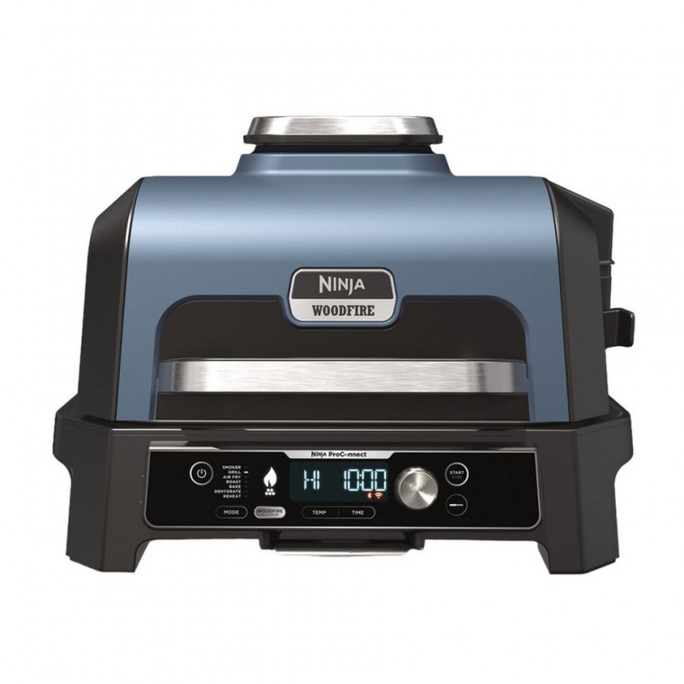 Гриль електричний та коптильня Ninja Woodfire Pro Connect XL OG901EU