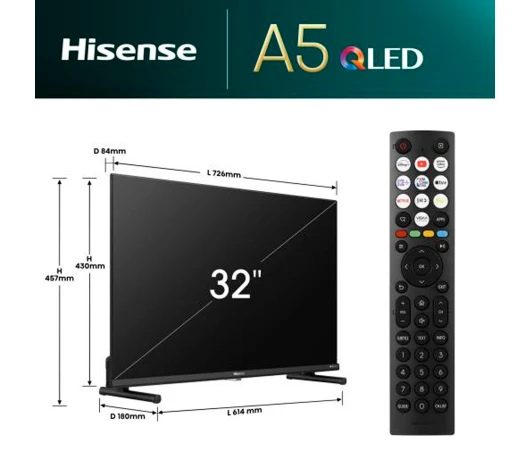 Телевізор Hisense 32A5NQ