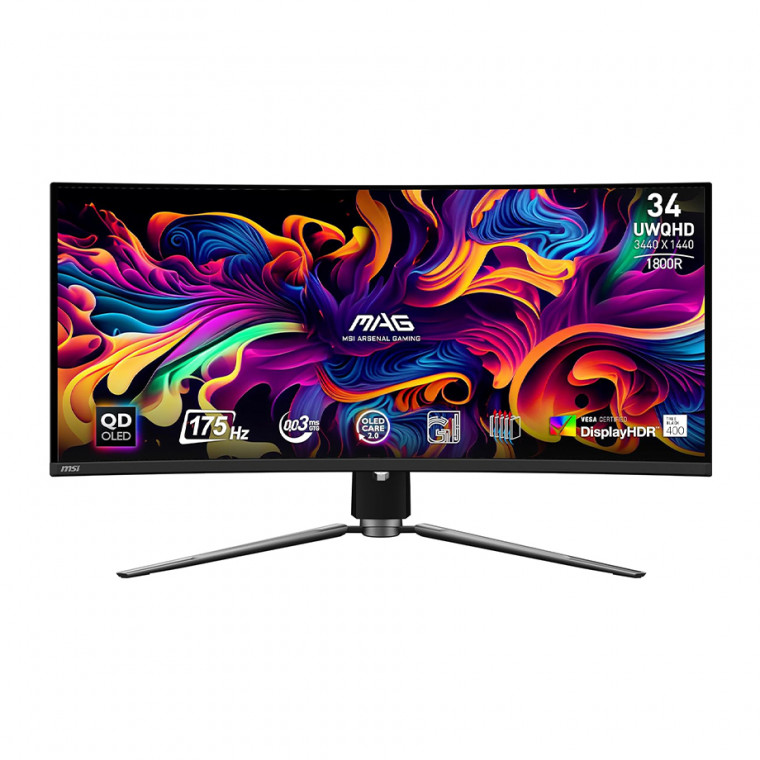 Монітор MSI 34" MAG 341CQP QD-OLED (Curved)