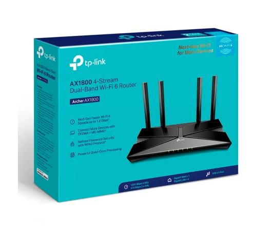 Маршрутизатор Wi-Fi TP-Link Archer Archer AX1800