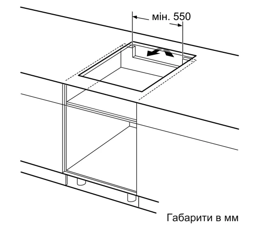 Встраеваемая поверхность Bosch PUG61KAA5E