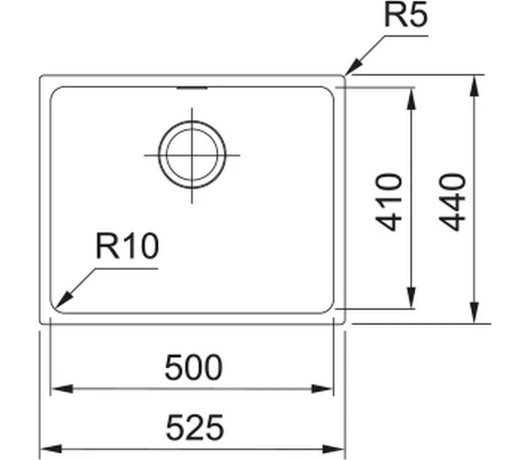 Мойка кухонная Franke Sirius (125.0395.602)