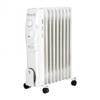 Масляный радиатор Hausberg HB-8910AB white (9 секций)