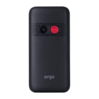 Мобiльний телефон ERGO F186 (Solace) Black