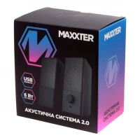 Комп'ютерна акустика 2.0 Maxxter CSP-U001
