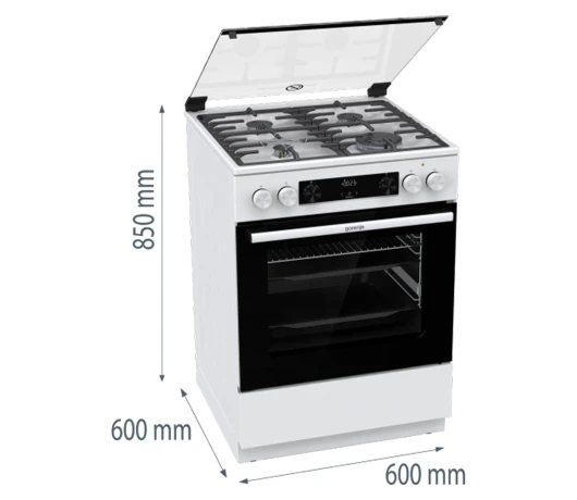 Плита комбинированная Gorenje GKS6C70WA