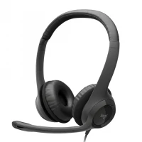 Навушники Logitech Headset H390 USB Black (981-000406)