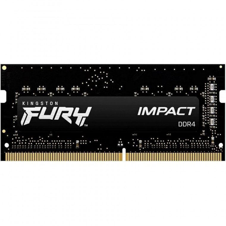 Пам'ять ноутбука Kingston DDR4 16GB KIT (8GBx2) 3200 FURY Impact (KF432S20IB/16)