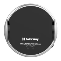 Автодержатель ColorWay AutoSense Charger 2 + БЗП 15W (CW-CHAW036Q-BK)