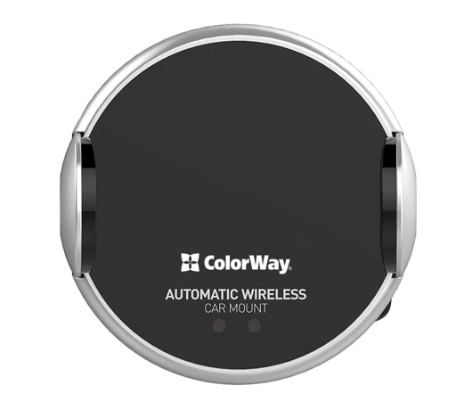 Автокріплення ColorWay AutoSense Charger 2 + БЗП 15W (CW-CHAW036Q-BK)