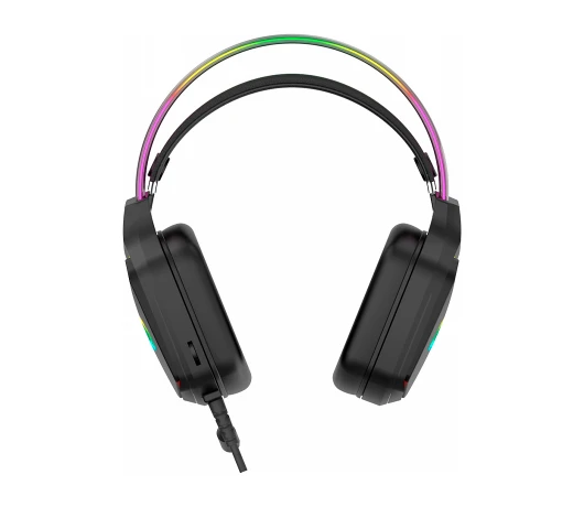 Навушники Canyon Darkless GH-9A Gaming 3.5 мм RGB Black (CND-SGHS9A)