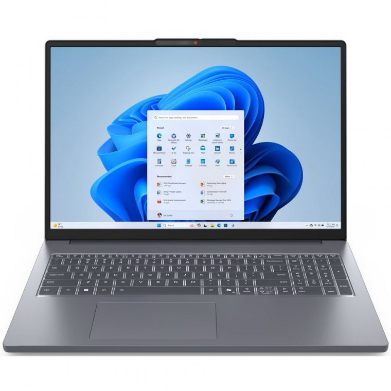 Ноутбук Lenovo IdeaPad Slim 3 16ARP10 (83K8005HRA) Luna Grey
