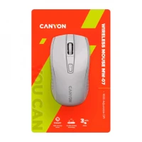 Мишка CANYON MW-7 Wireless White (CNE-CMSW07W)