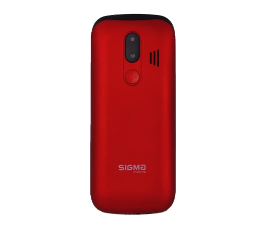 Мобiльний телефон Sigma Comfort 50 Optima Red