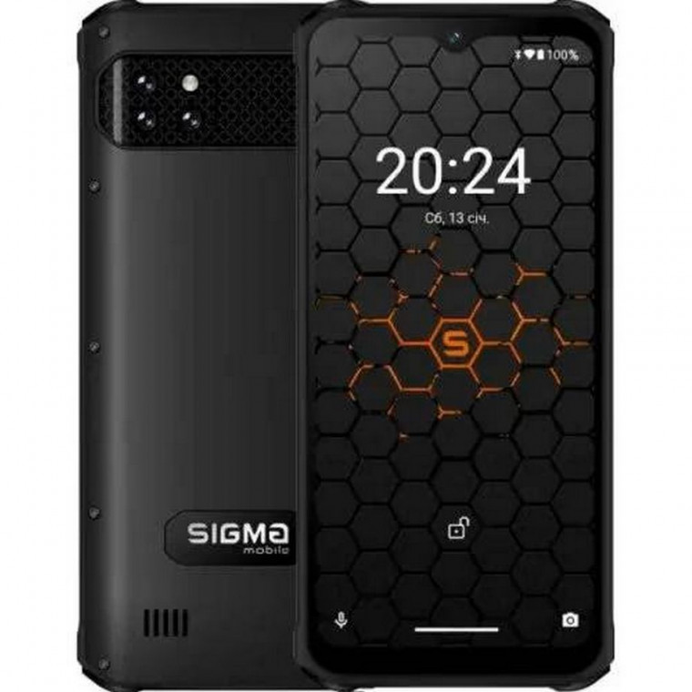 Смартфон Sigma X-treme PQ56 6/128GB Black