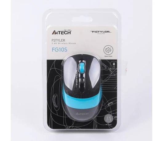 Мышка A4TECH FG10S Black/Blue