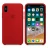 Чохол для смартфона Original Soft Touch iPhone X Red