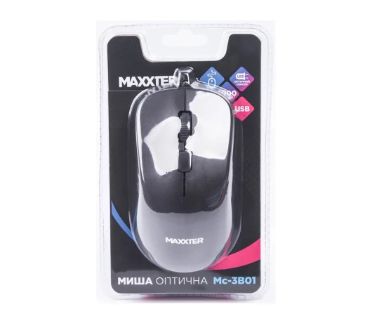 Мишка Maxxter Mc-3B01 Black