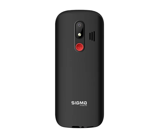 Мобiльний телефон Sigma Comfort 50 Optima Type-C  Black