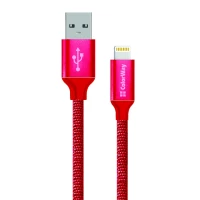 Кабель USB Colorway (Lightining) CW-CBUL004-RD*