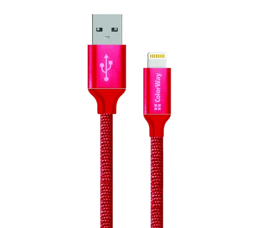 Кабель USB Colorway (Lightining) CW-CBUL004-RD*