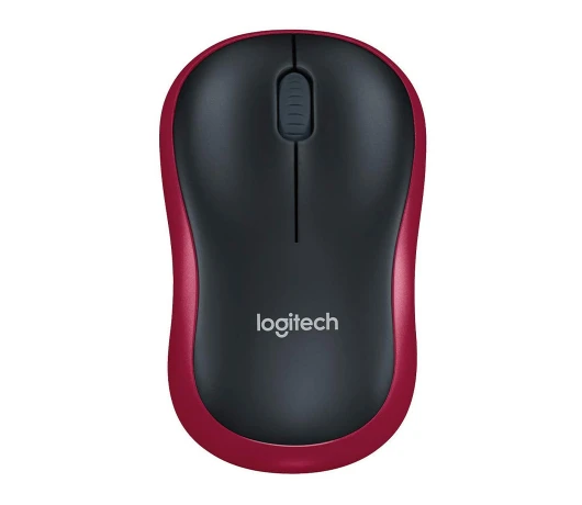 Мишка Logitech M185 Wireless Red (910-002240)