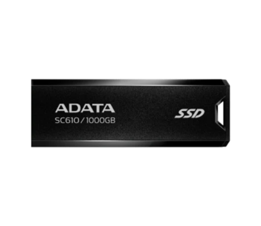 Зовнішній SSD диск ADATA SC610 1TB USB 3.2  550/500Mb/s Black