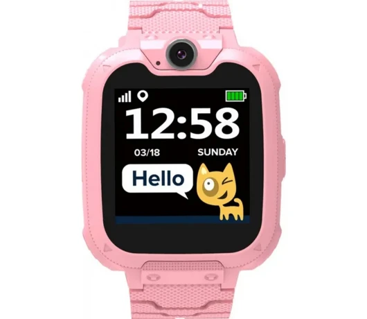 Смарт-годинник для дітей Canyon Tony KW-31 Pink (CNE-KW31RR)