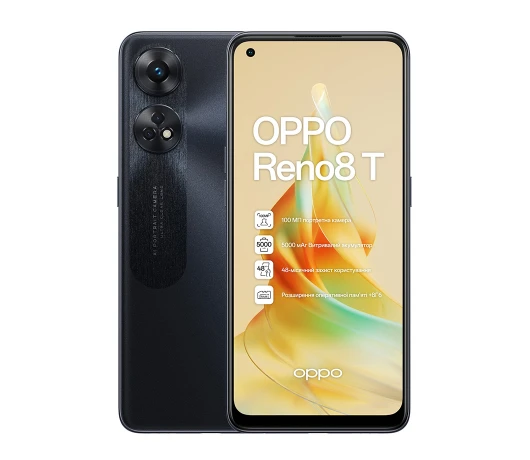 Смартфон Oppo Reno 8T 8/128GB (midnight black)