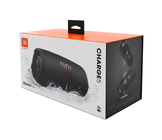 Колонка JBL Charge 5 Black (JBLCHARGE5BLK)