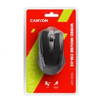 Мишка Canyon CNE-CMS02B USB Black