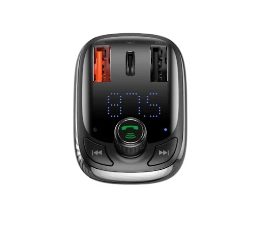 FM модулятор Baseus S-13 Bluetooth MP3 car charger Black
