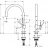 Змішувач для кухні Hansgrohe Talis M54 (72804000)