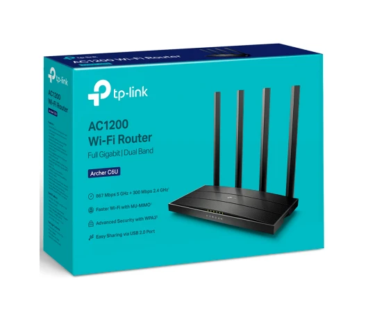 Маршрутизатор Wi-Fi TP-Link Archer C6U