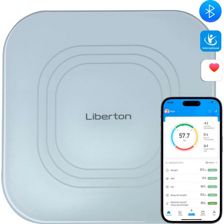 Весы напольные Liberton LBS-0814 Smart