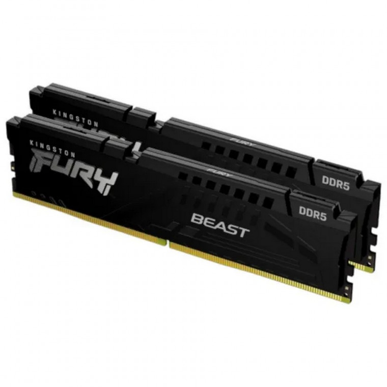 Память ПК Kingston DDR5 64GB KIT (32GBx2) 6000 FURY Beast EXPO (KF560C30BBEK2-64)