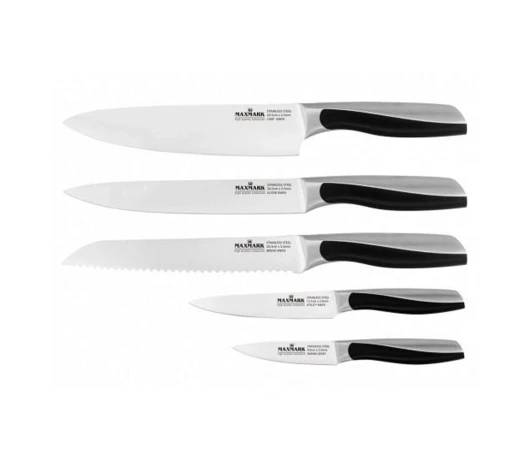 Набор ножей Maxmark MK-K07 (5ножей+подставка)