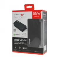 Універсальний зарядний пристрій для ноутбука Crown CMLC-6006