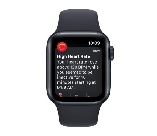 Смарт-годинник Apple Watch SE GPS 44mm Midnight (MNK03UL/A)