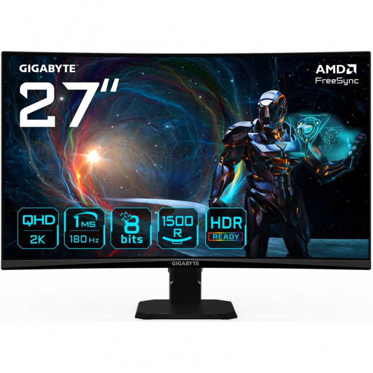 Монітор Gigabyte 27" GS27QCA EU (Curved)