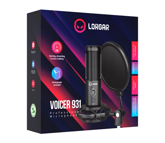 Мікрофон Lorgar Voicer 931 (LRG-CMT931)