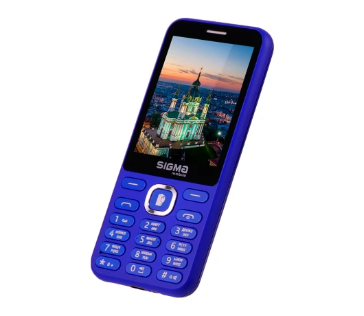 Мобiльний телефон Sigma X-style 31 Power Type-C Blue